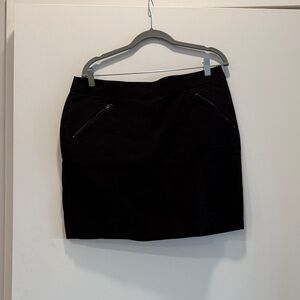 Elegant Black Women's Skort